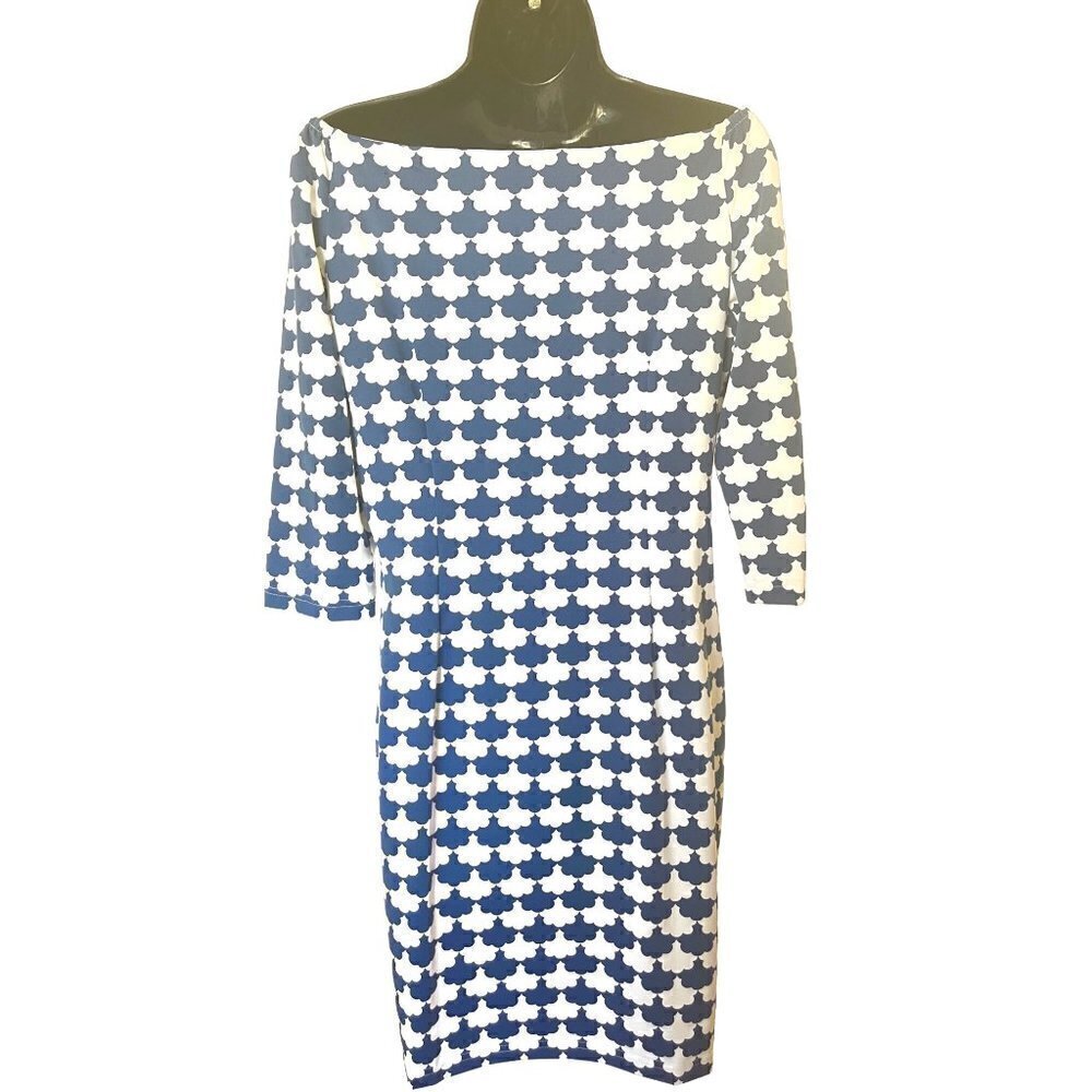 Sailor Sailor womens coastal dress small 3/4 sleeves NEW